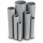 UPVC Pipes Modern Technology Nominal Pressure 15 Bar Outside Diameter 75 mm Thickness 4.8 mm Gray Colour