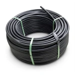 لفة أنابيب HDPE ضغط 12.5 بار PE 100 حجم 40 مم SDR 13.6 أسود