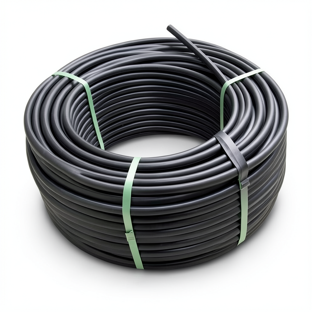 HDPE Coil Pipe Pressure 12.5 Bar PE 100 Size 40 mm SDR 13.6 Black