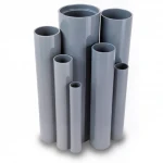 UPVC Pipes Modern Technology  Outside Diameter   200 mm Thickness 5.9 mm Gray Colour