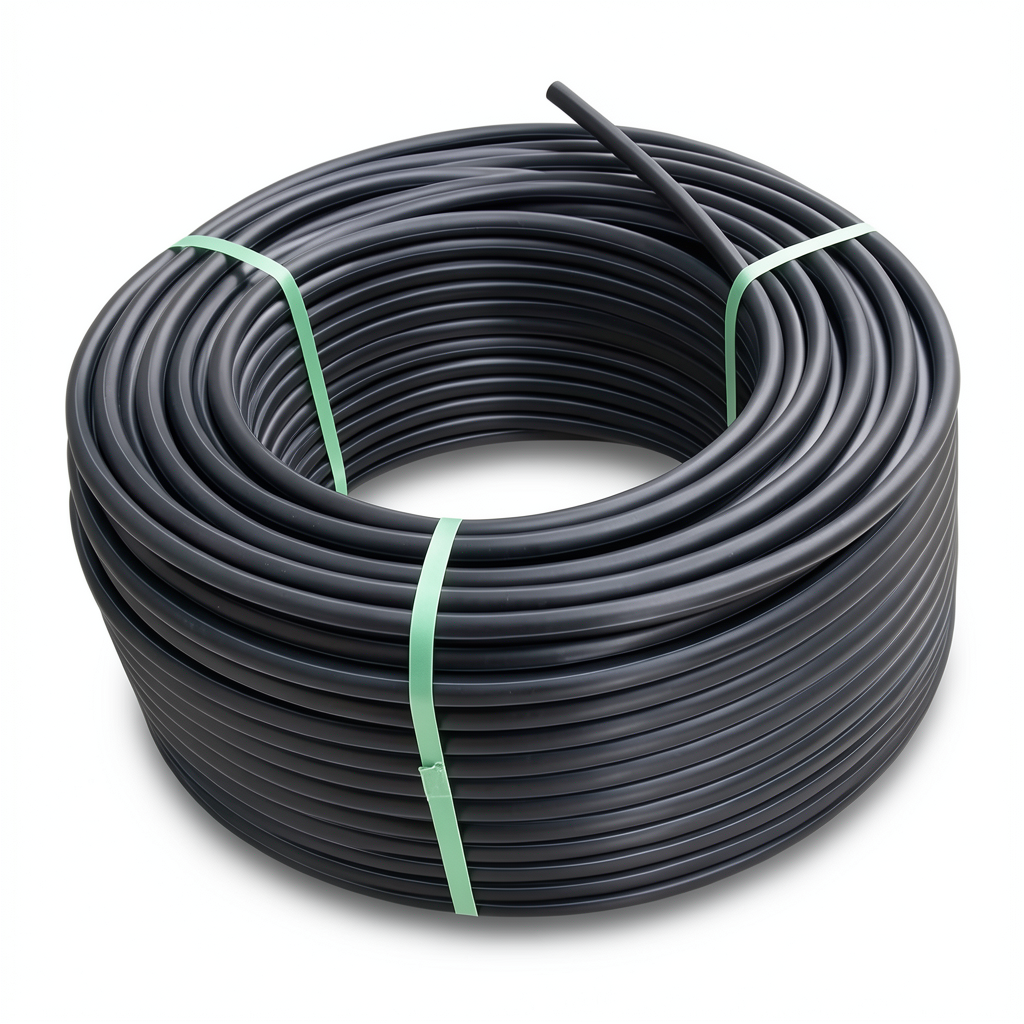 HDPE Plastic Coil Pipe PN 12.5 Bar PE 100 63 mm SDR 13.6 Black
