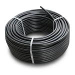 لفة أنابيب بلاستيك HDPE ضغط 12.5 بار PE 100 قطر خارجي 125 مم SDR 13.6 لون اسود