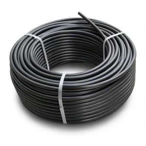 لفة أنابيب بلاستيك HDPE ضغط 12.5 بار PE 100 قطر خارجي 125 مم SDR 13.6 لون اسود