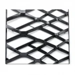 Hot Rolled (Black) Steel Expanded Metal Mesh  Bahri Thickness 1.2 mm Width 1.22 M Length 6 meter | Bait Al Tatawor Company