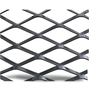 Hot Rolled Black Steel Expanded Metal Mesh 1.2 mm Thick 1.22x4 m