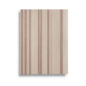 Italian Wallpaper Striped Design 10m x 0.73m, Light Brown