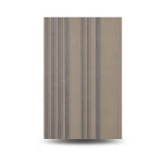 Italian Wallpaper Striped Design 10m x 0.73m, Dark Beige