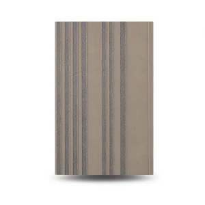 Italian Wallpaper Striped Design 10m x 0.73m, Dark Beige