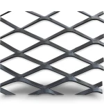 Hot Rolled Black Steel Expanded Metal Mesh Thickness 1.2 mm Width 1.22 m Length 6 m