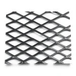 Hot Rolled (Black) Steel Expanded Metal Mesh Thickness 1.5 mm Width 1.22 m Length 1 m