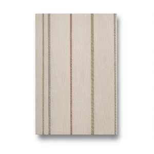 Striped Wall Covering 10m x 0.73m Beige Color, Model 2408