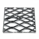Hot Rolled (Black) Steel Expanded Metal Mesh  Bahri Thickness 1.4 mm Width 1.22 meter Length 7 M | Bait Al Tatawor Company