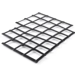 Hot Rolled Black Steel Expanded Metal Mesh Thickness 1.5 mm Width 1.22 m Length 2 m