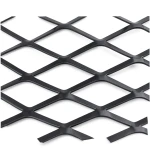 Hot Rolled Black Steel Expanded Metal Mesh Thickness 1.2 mm Width 1.22 m Length 3 m