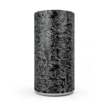 ورق جداري ايطالي تصميم نقشات لون اسود، مقاس 10 م×1.06 م، موديل RC19036