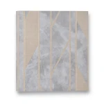 Italian Wall Covering 10m x 0.73m Gray with Beige, Model 44814