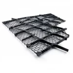 Hot Rolled (Black) Steel Expanded Metal Mesh  Bahri Thickness 1.5 mm Width 1.22 meter Length 7 meter | Bait Al Tatawor Company