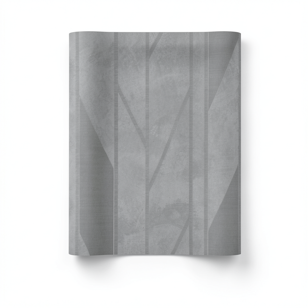 Italian Wallpaper 10m x 0.73m Gray Color, Model 44817