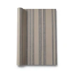 Italian Wallpaper Striped Design 10m x 0.73m, Dark Beige