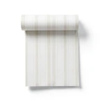 Italian Wallpaper Striped Design 10m x 0.73m, Pale Beige