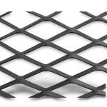 Hot Rolled (Black) Steel Expanded Metal Mesh Thickness 1.4 mm Width 1.22 m Length 5 m