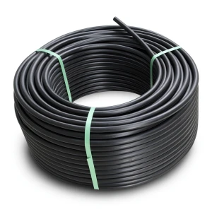 لفة أنابيب HDPE ضغط 12.5 بار PE 80 قطر خارجي 20 مم SDR 11 أسود
