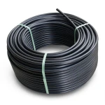 لفة أنابيب HDPE ضغط 12.5 بار PE 100 حجم 40 مم SDR 13.6 أسود