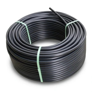 HDPE Polyethylene Plastic Coil Pipe 12.5 Bar PE100 75 mm SDR 13.6 Black