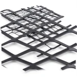 Hot Rolled Black Steel Expanded Metal Mesh Thickness 1.2 mm Width 1.22 m Length 6 m