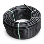 لفة أنابيب HDPE ضغط 12.5 بار PE 100 قطر خارجي 90 مم SDR 13.6 لون أسود