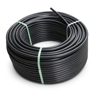 لفة أنابيب HDPE ضغط 12.5 بار PE 100 قطر خارجي 90 مم SDR 13.6 لون أسود