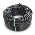 لفة أنابيب بلاستيك HDPE ضغط 12.5 بار PE 100 قطر خارجي 125 مم SDR 13.6 لون اسود