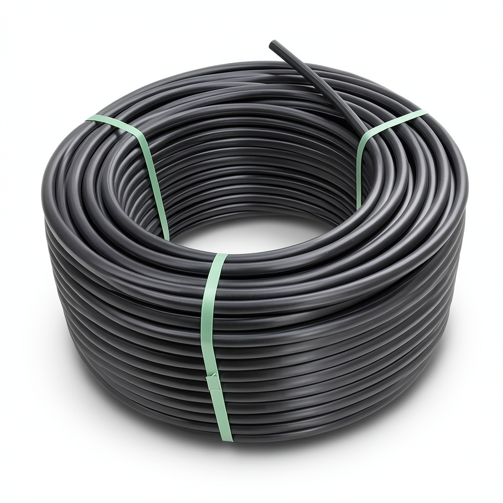 HDPE Plastic Coil Pipe Nominal Pressure 12.5 Bar PE 100 OD 125 mm SDR 13.6 Black