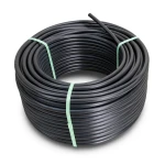 لفة أنابيب HDPE ضغط 16 بار PE 100 قطر خارجي 20 مم SDR 11 لون أسود