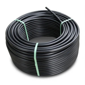 لفة أنابيب بلاستيك HDPE ضغط 16 بار PE100 قطر خارجي 32 مم SDR 11 أسود