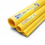 Neproplast HDPE Pipes PE 100 Pressure 12.5 Bar Outside Diameter 160 mm Thickness 11.8 mm Color Yellow