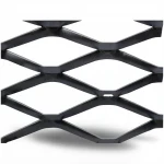 Hot Rolled (Black) Steel Expanded Metal Mesh  Bahri Thickness 1.2 mm Width 1.22 M Length 6 meter | Bait Al Tatawor Company