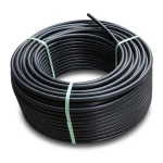 لفة أنابيب HDPE ضغط 16 بار PE100 قطر خارجي 50 مم SDR 11 لون أسود