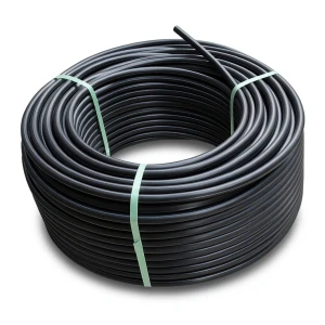 HDPE Coil Pipe 16 Bar Pressure PE100 Outer Diameter 50 mm SDR 11 Black