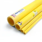 Neproplast HDPE Pipes PE 100 Pressure 12.5 Bar Outside Diameter 225 mm Thickness 16.6 mm Color Yellow