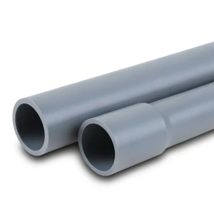 UPVC Pipes Nominal Pressure 4 Bar Outer Diameter 400 mm Thickness 7.9 mm Gray