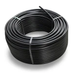 لفة أنابيب بلاستيك HDPE ضغط 16 بار PE 100 قطر خارجي 75 مم SDR 11 لون أسود