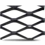 Hot Rolled (Black) Steel Expanded Metal Mesh  Bahri Thickness 6 mm Width 1.22 meter Length 1 meter | Bait Al Tatawor Company
