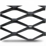 Hot Rolled (Black) Steel Expanded Metal Mesh  Bahri Thickness 4.8 mm Width 1.22 M Length 2 M | Bait Al Tatawor Company