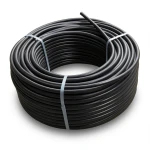 لفة أنابيب HDPE ضغط 12.5 بار PE 100 قطر خارجي 160 مم SDR 13.6 لون أسود