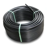 لفة أنابيب HDPE ضغط 16 بار PE 100 قطر خارجي 20 مم SDR 11 لون أسود