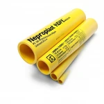 Neproplast HDPE Pipes PE 100 Pressure 12.5 Bar Outside Diameter 280 mm Thickness 20.6 mm Color Yellow