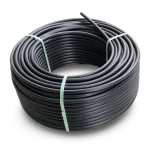 لفة أنابيب بلاستيك HDPE ضغط 16 بار PE100 قطر خارجي 32 مم SDR 11 أسود