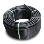 لفة أنابيب HDPE ضغط 16 بار PE 100 قطر خارجي 110 مم SDR 11 لون أسود