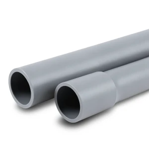 UPVC Pipes Nominal Pressure 4 Bar Outer Diameter 710 mm Thickness 14 mm Gray